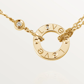 Ava Love Necklace - 2 Diamonds