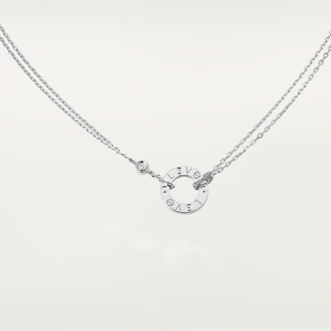Collana Ava Love - 2 diamanti