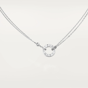 Ava Love Necklace - 2 Diamonds