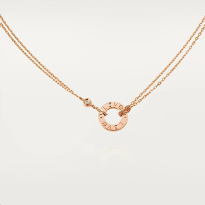 Ava Love Necklace - 2 Diamonds