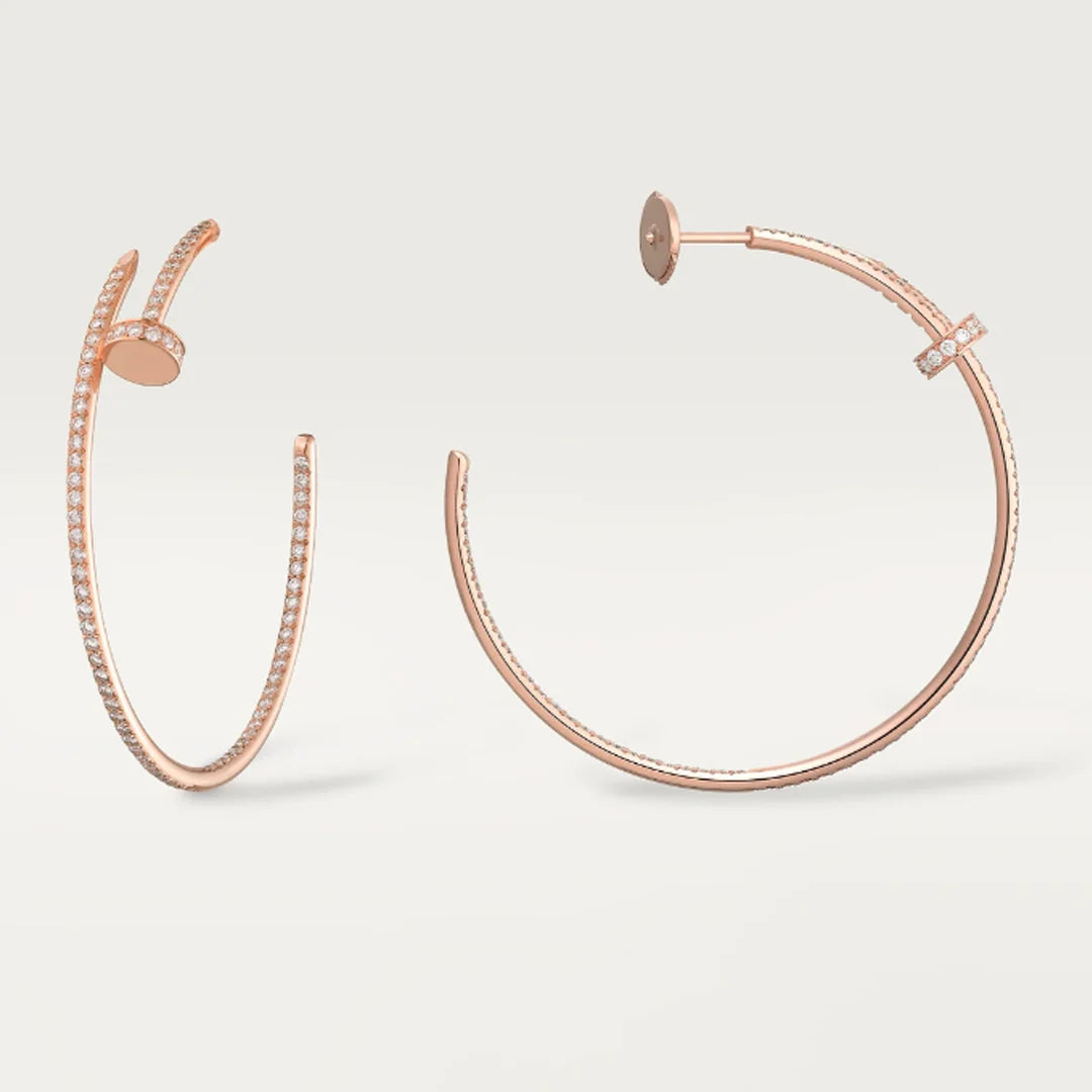 Clou Léonie earrings - diamond