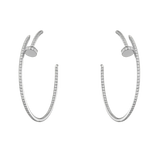 Clou Léonie earrings - diamond