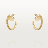 Clou Laurette Earrings - Diamond