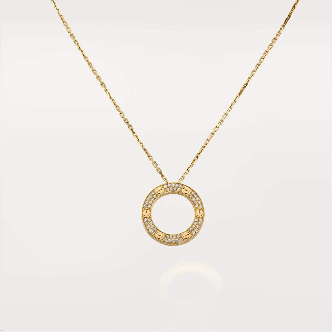 Ava Love Necklace - Diamond