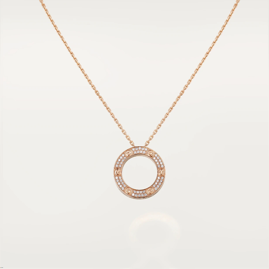 Ava Love Necklace - Diamond