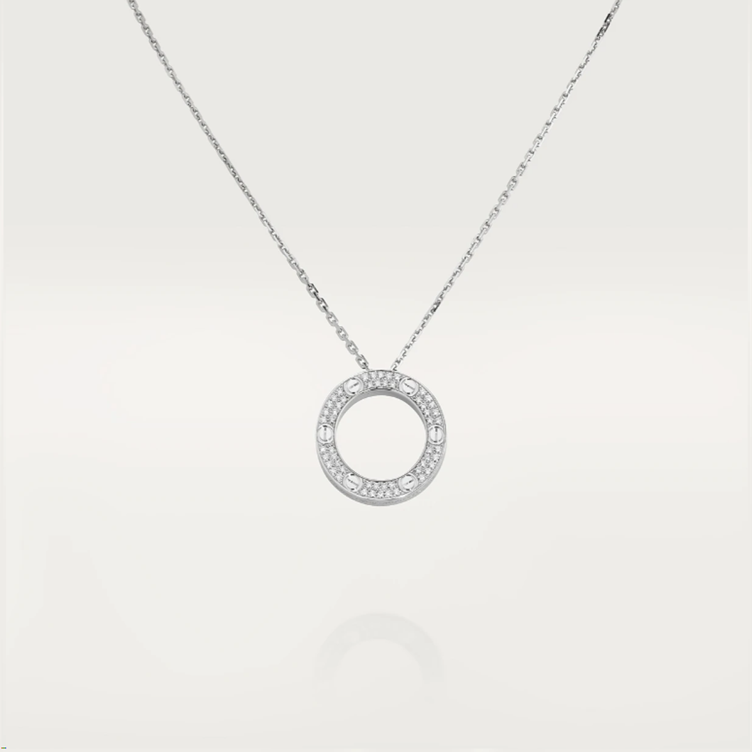 Ava Love Necklace - Diamond