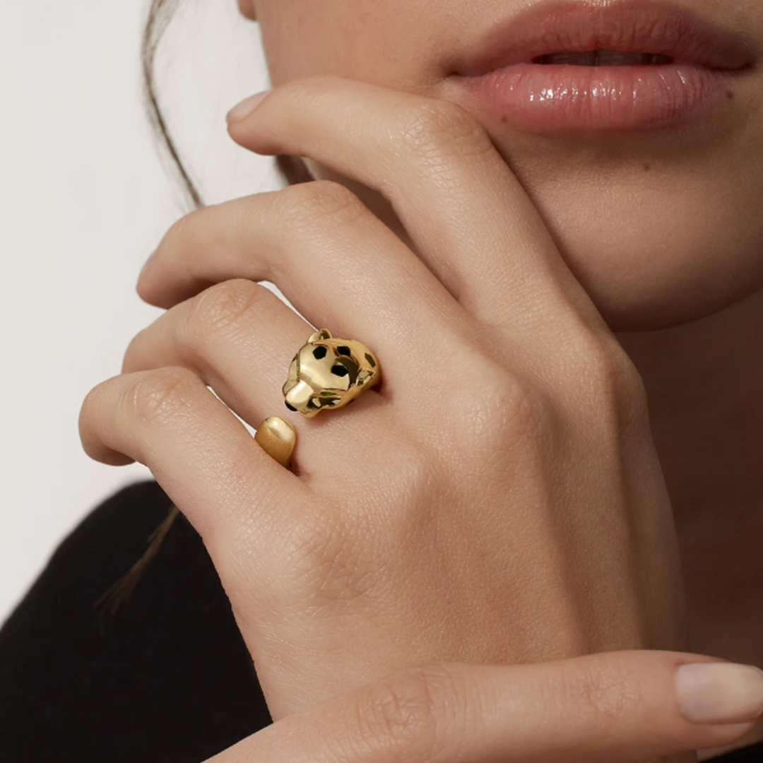 Panther Rose Ring