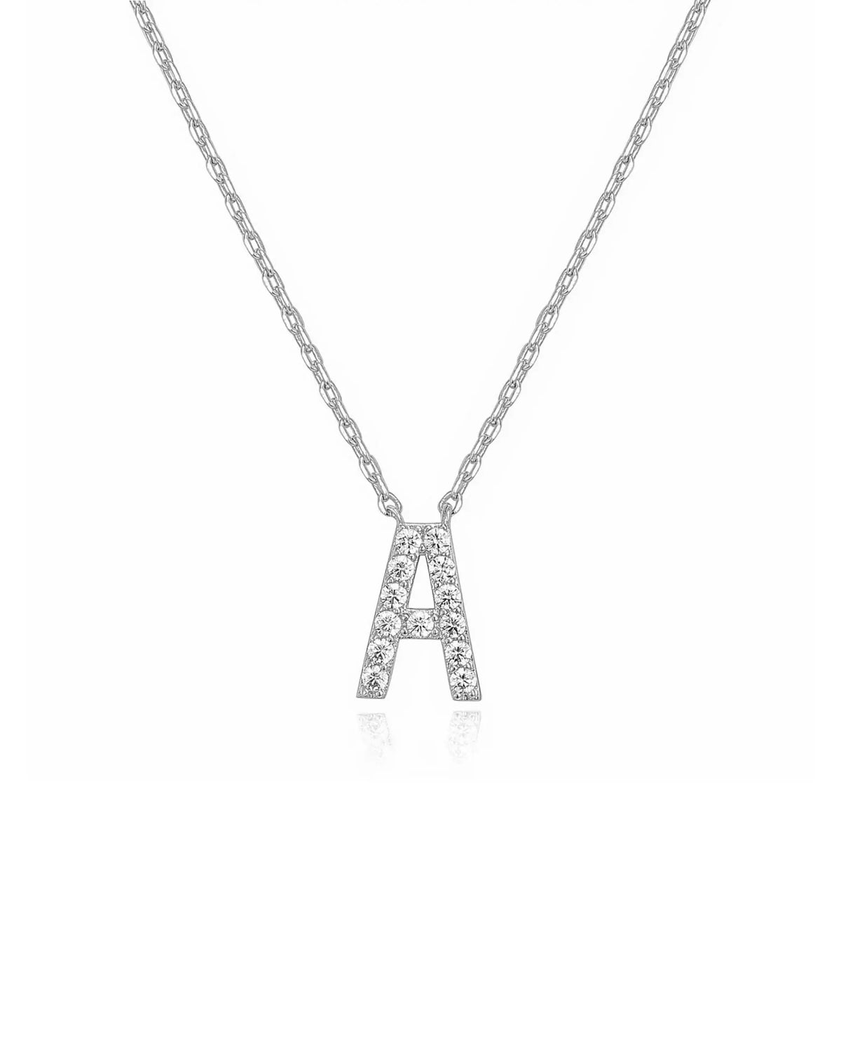 Initial Necklace Gold