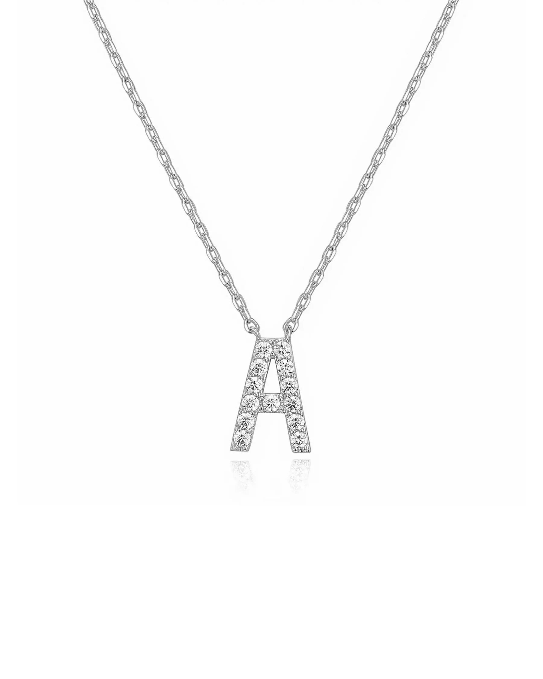 Initial Necklace Gold