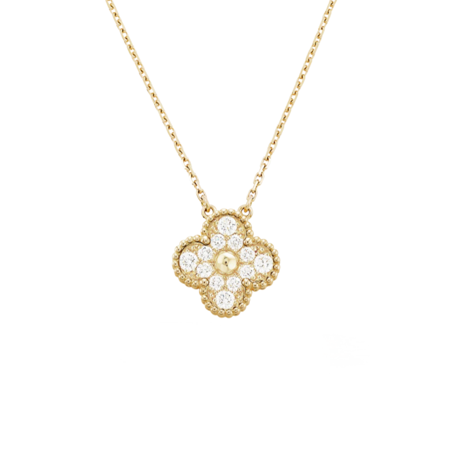 Clover Diamond Necklace