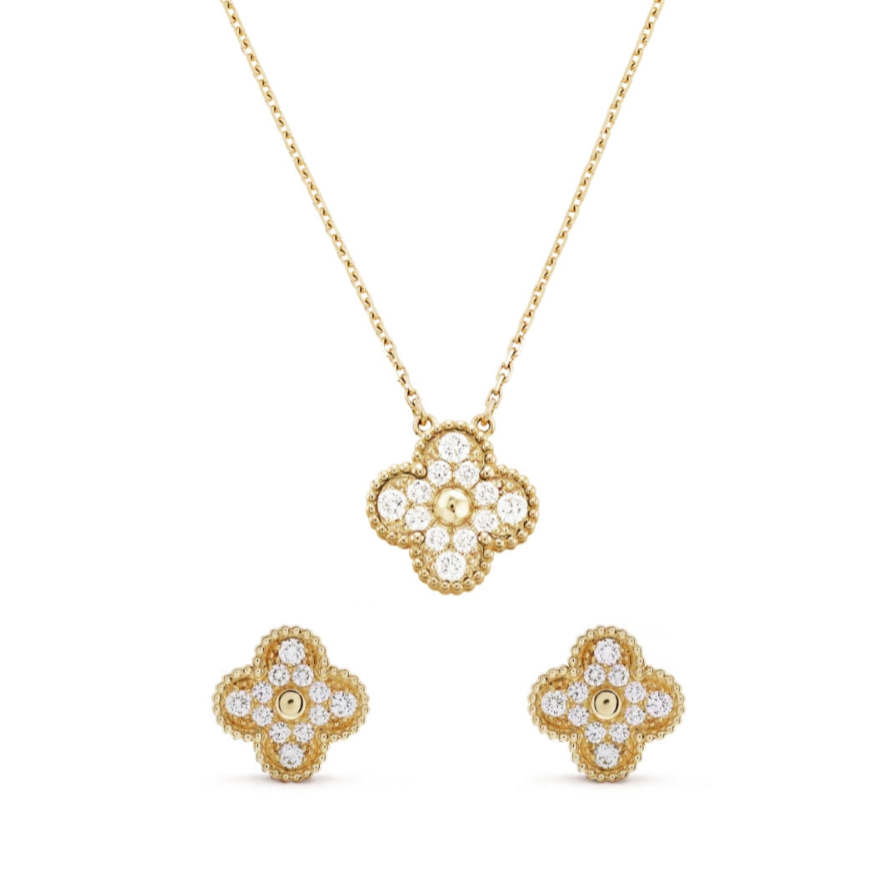 Set di diamanti Clover