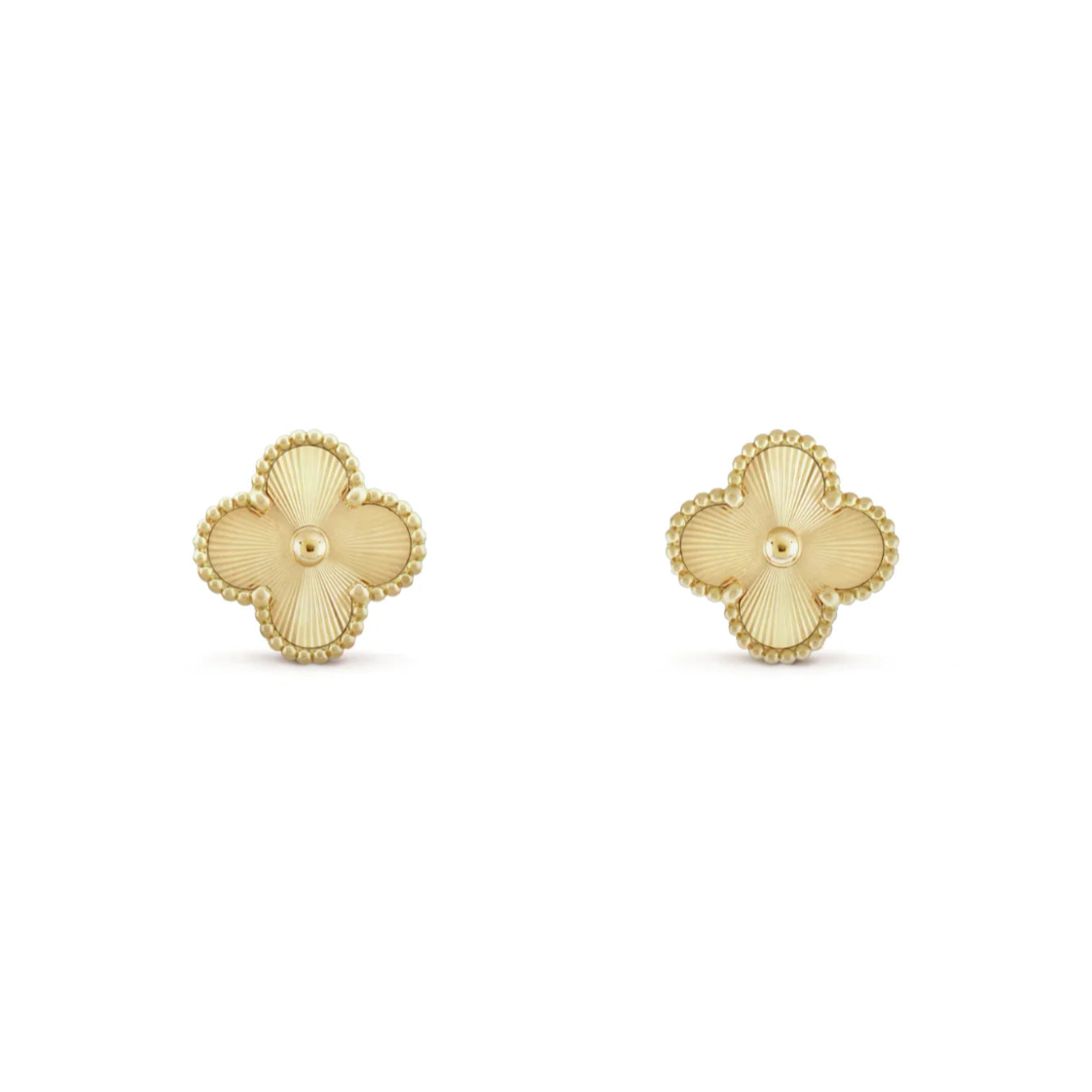 Clara Clover Earrings - metal