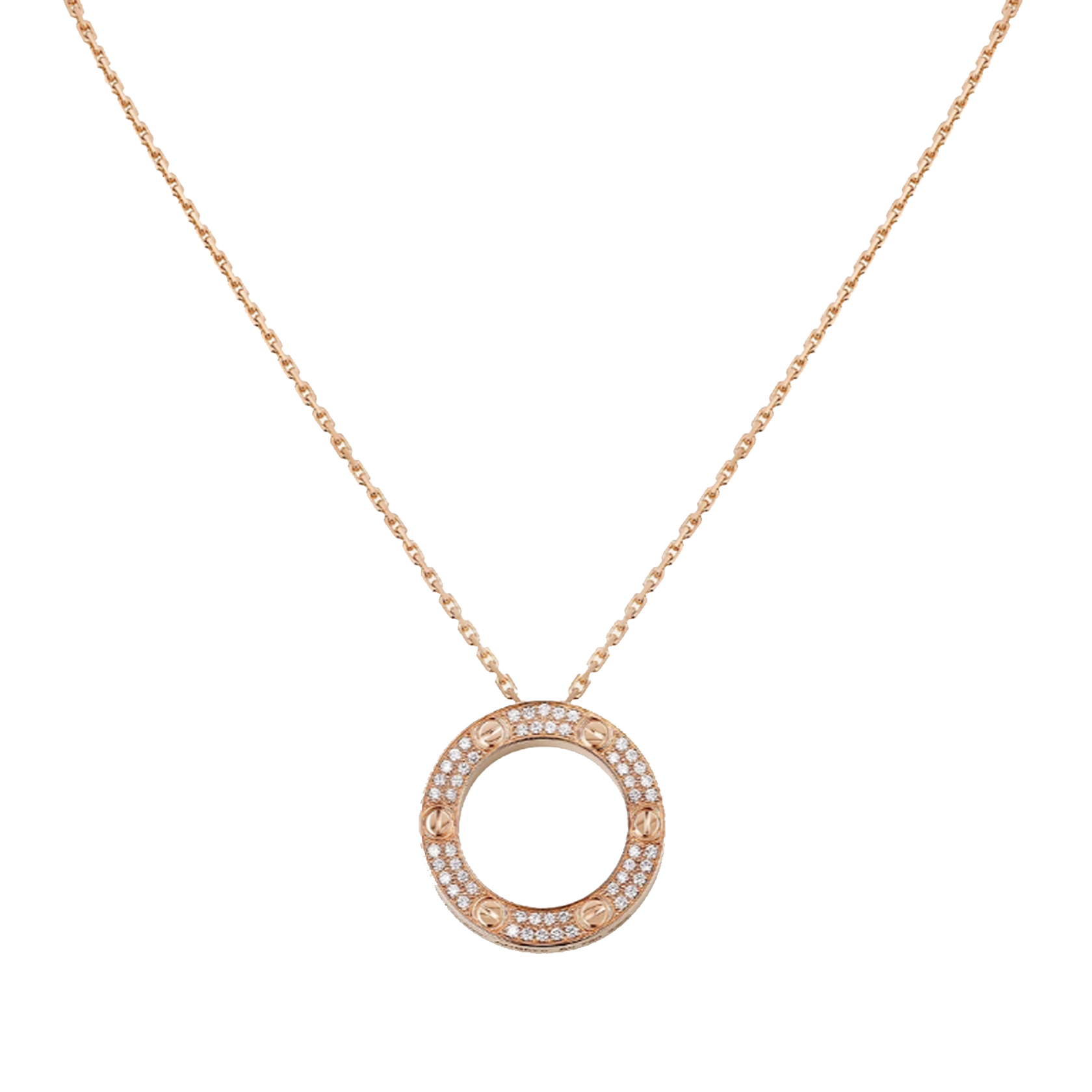 Ava Love Necklace - Diamond