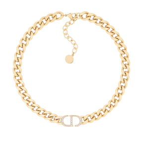 Diana Necklace - gold Diamond (Logo)