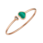 Heart Bracelet - Ros¨¦gold green