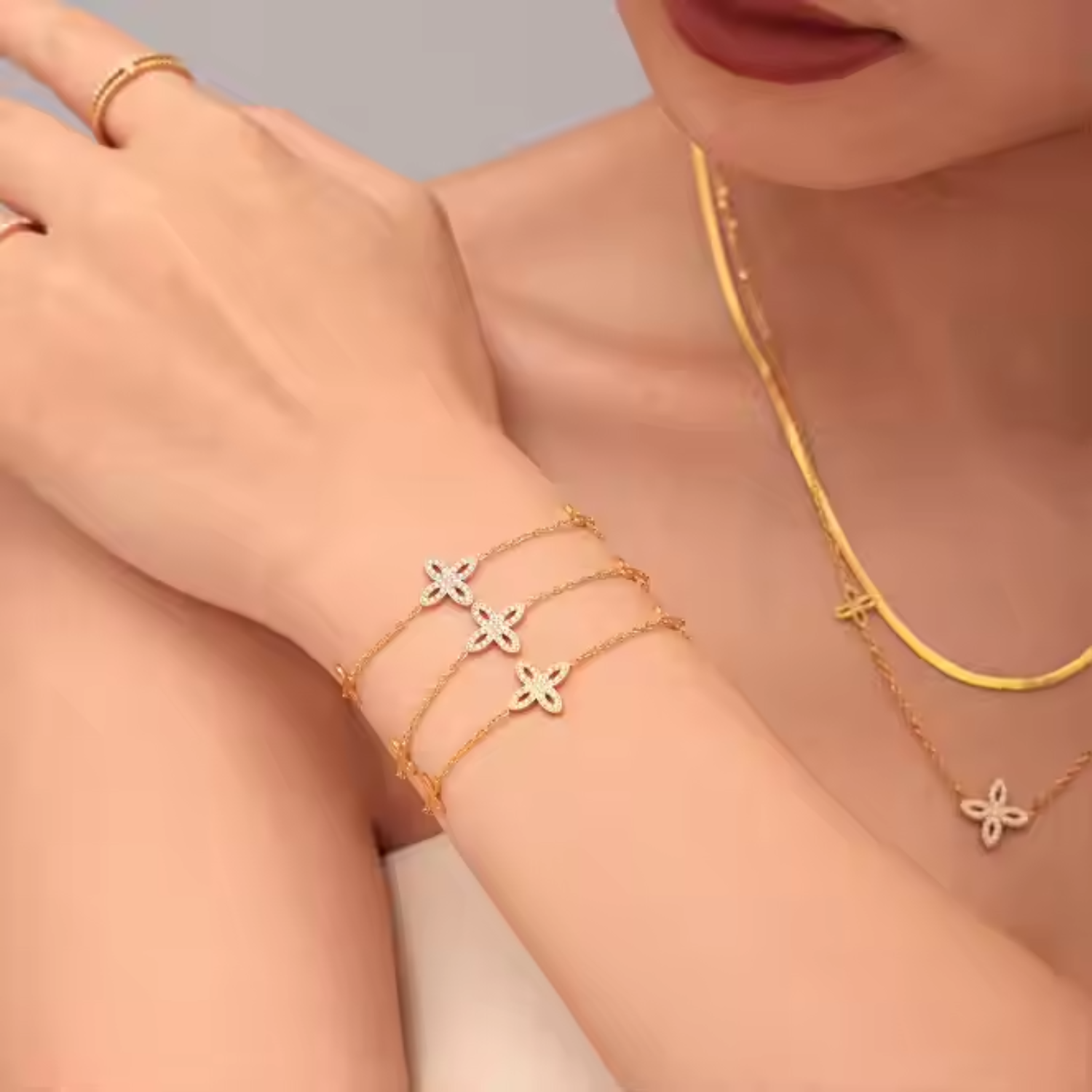 Bracciale Clover Diamond