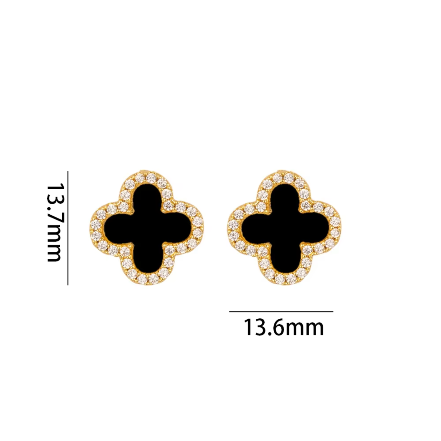 Clover Diamond Earrings