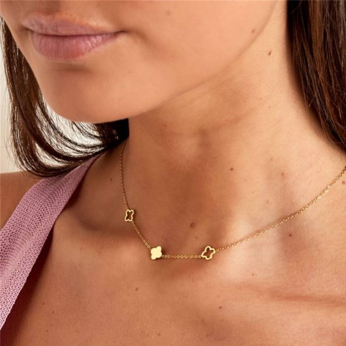 Collana trifoglio