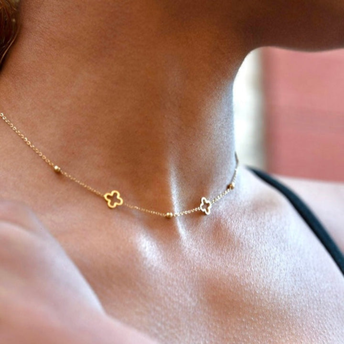 Collana trifoglio