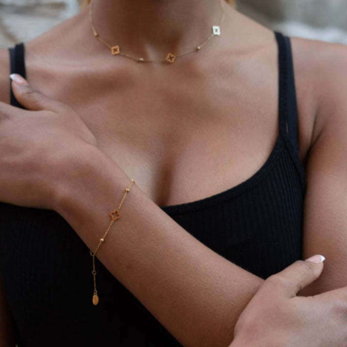 Collana trifoglio