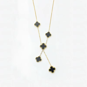 Clover metal necklace
