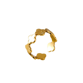 Clover Metal Ring
