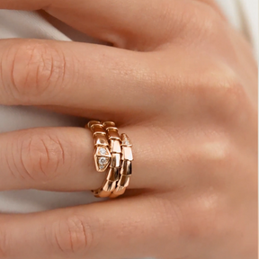 Viper Ring - Rose Gold