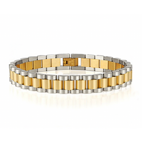 Bracciale doppio Juliana - Oro / Argento