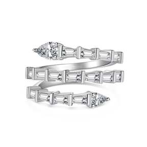 Snake Diamond Ring