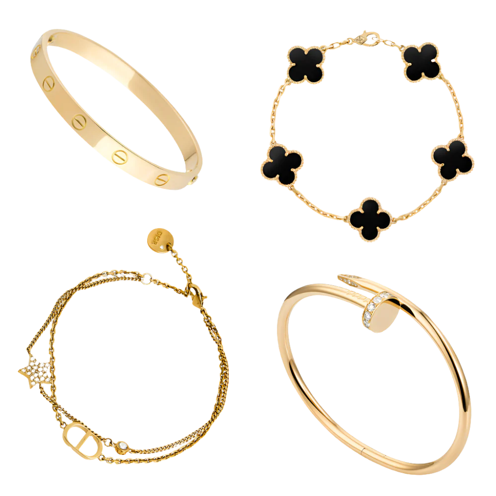 Set di diamanti Clover