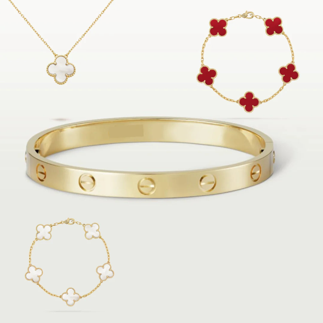 Set di diamanti Clover