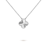 Four-leaf clover necklace Lavish - Silver