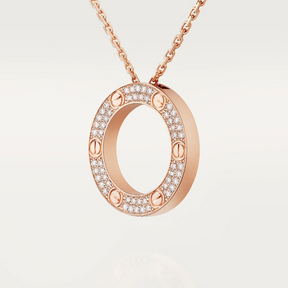 Ava Love Necklace - Diamond